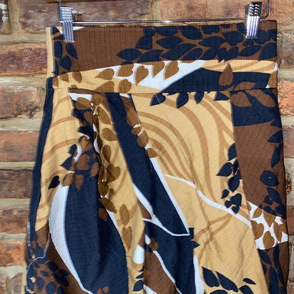 Victoria's Secret Body Abstract Print A-Line Midi Skirt Women's Size 4 - Picture 2 of 6